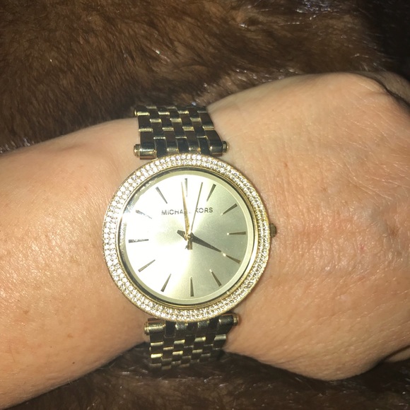 Michael Kors Gold Tone Watch - Picture 3 of 8